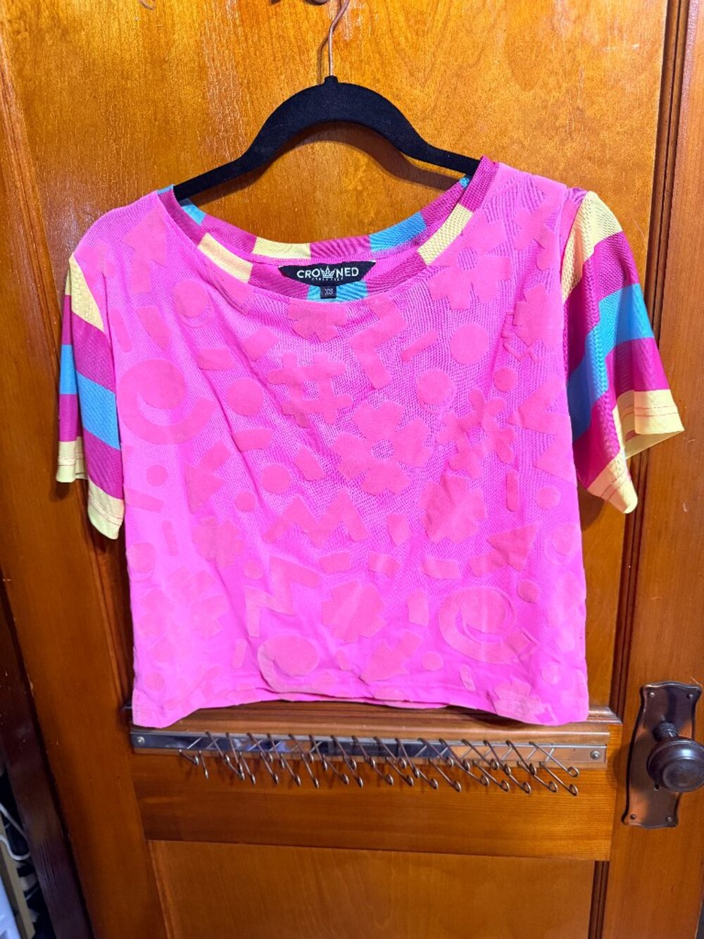 XS Crowned Athletics Barbara Girl Top
